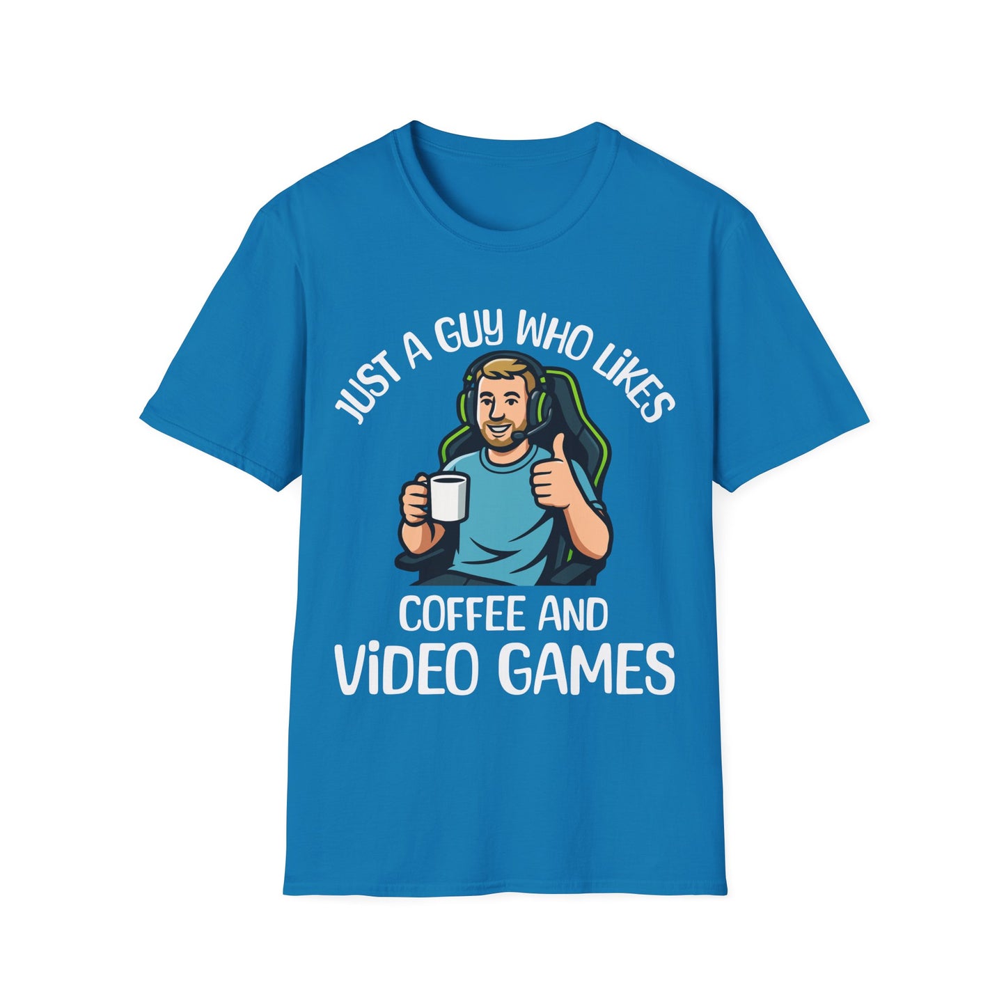 Just A Guy Who Likes Coffee And VG T-Shirt