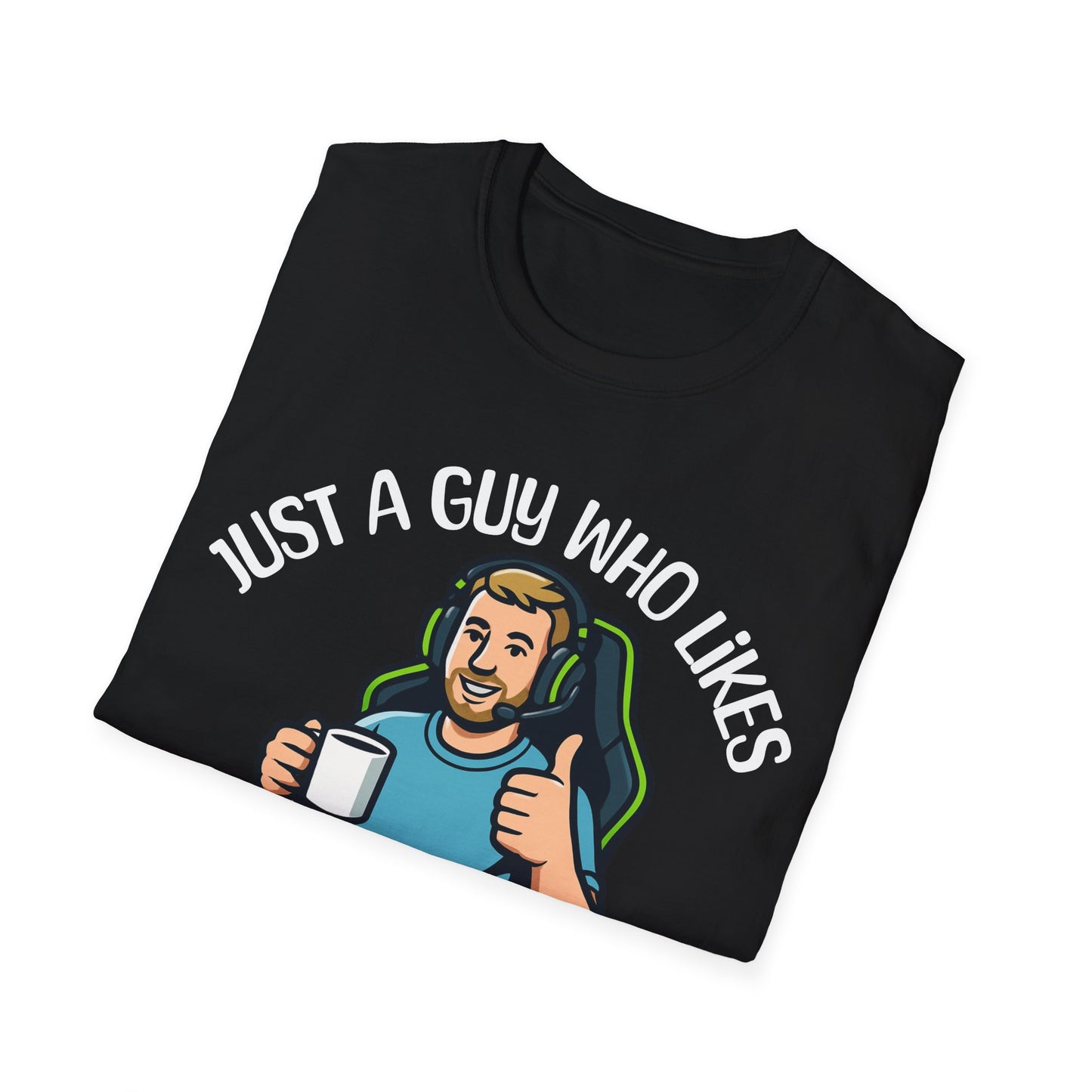 Just A Guy Who Likes Coffee And VG T-Shirt