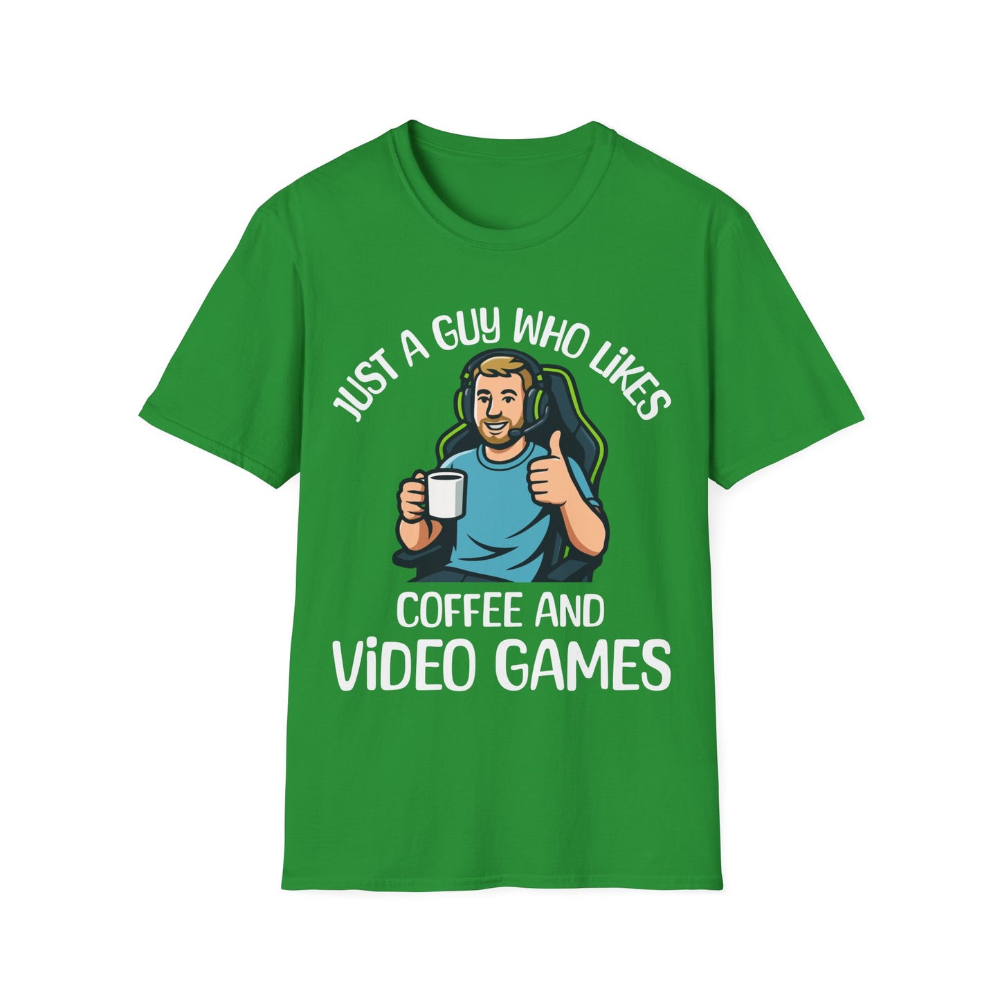 Just A Guy Who Likes Coffee And VG T-Shirt