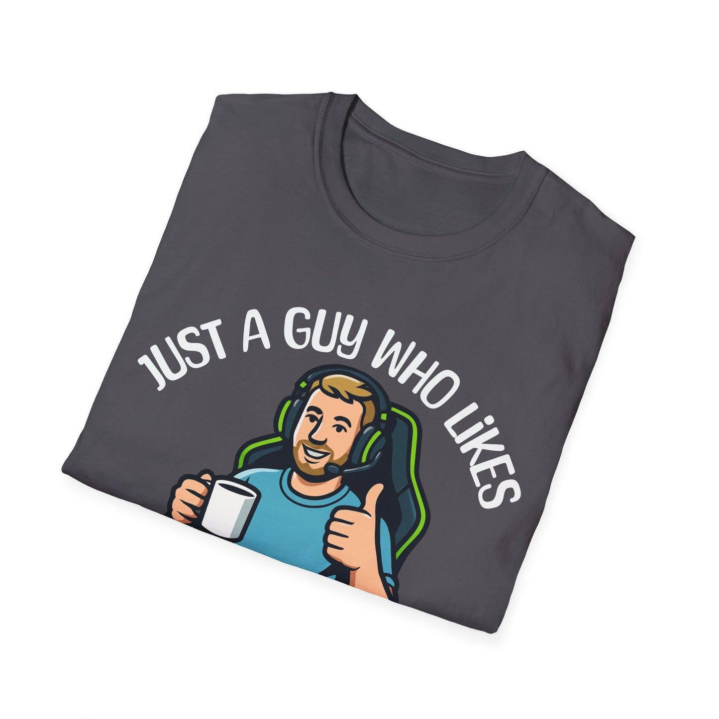 Just A Guy Who Likes Coffee And VG T-Shirt