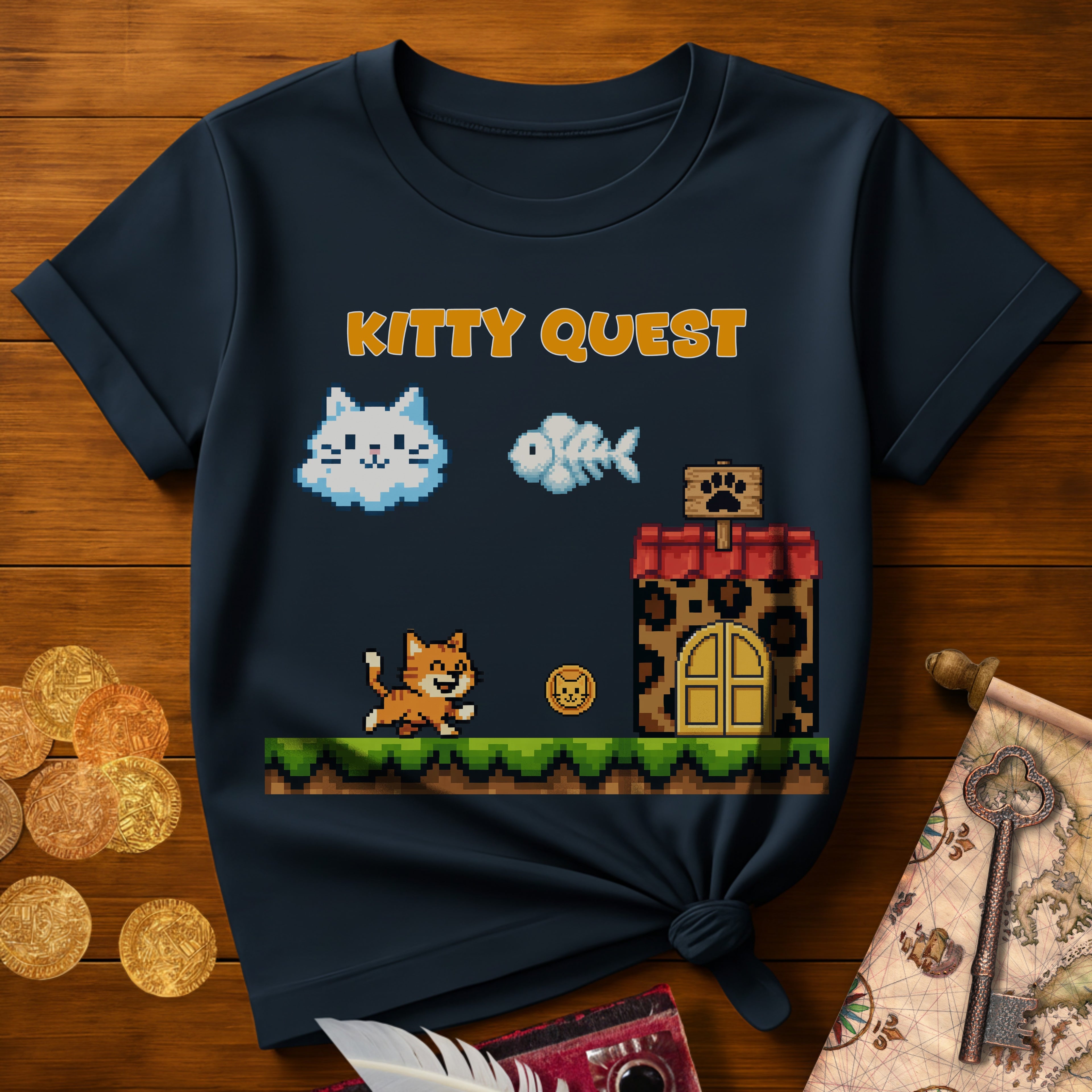 Kitty Quest T-Shirt