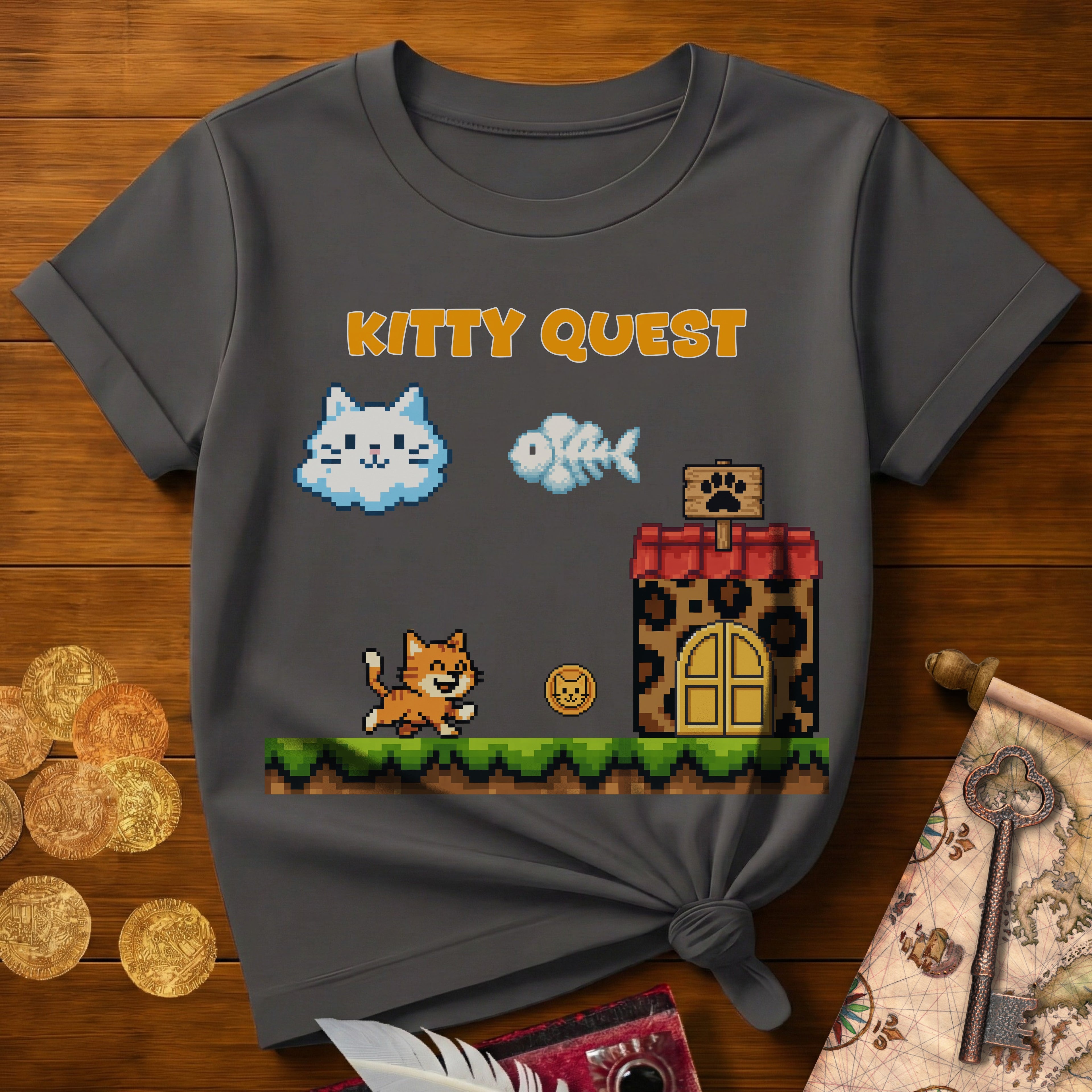 Kitty Quest T-Shirt