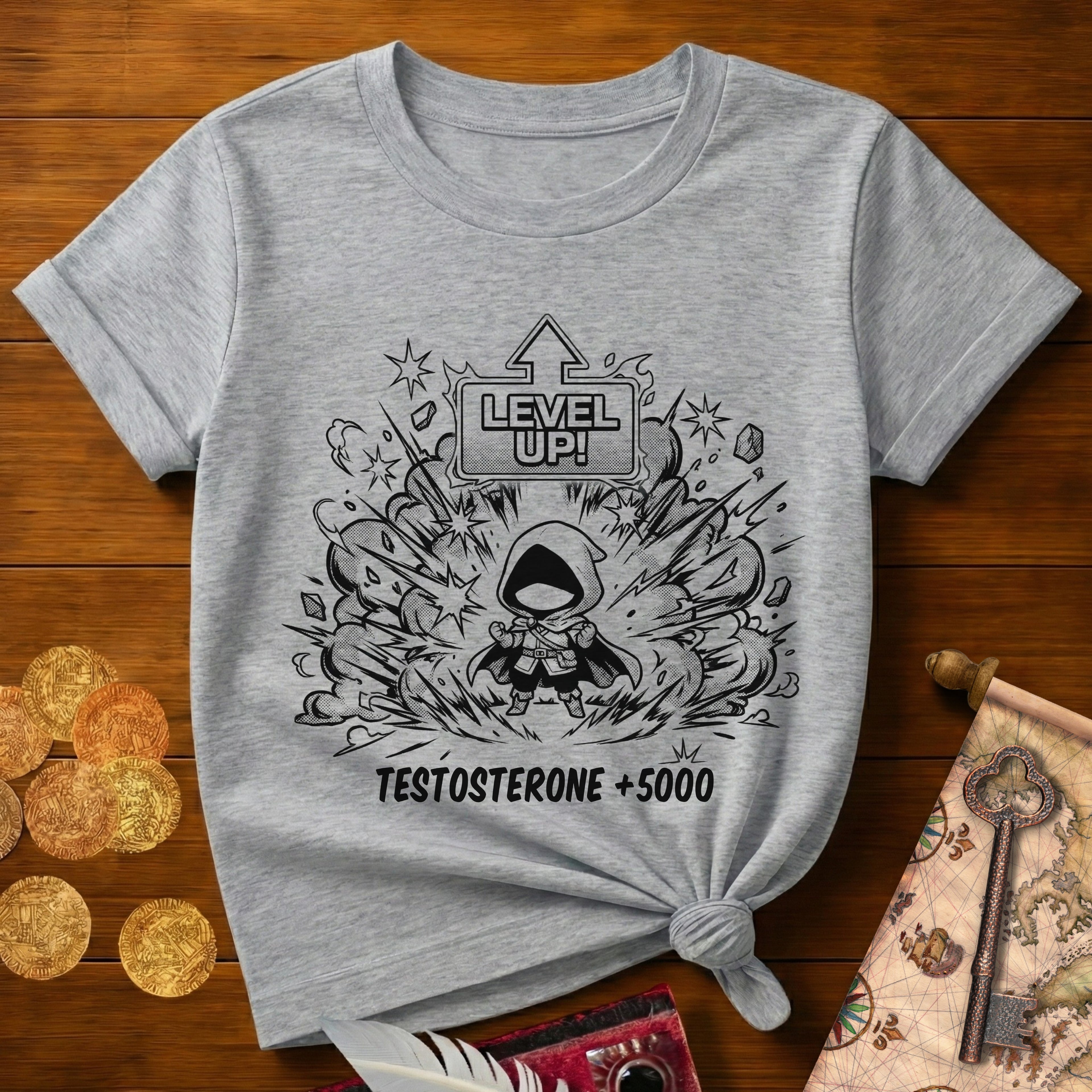 Manga LV Up Test +5000 T-Shirt