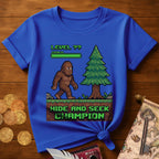 Bigfoot Hide Seek Champ T-Shirt