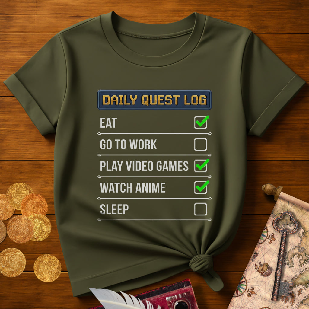 Daily Log Eat Play VG T-Shirt
