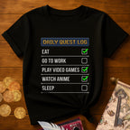 Daily Log Eat Play VG T-Shirt