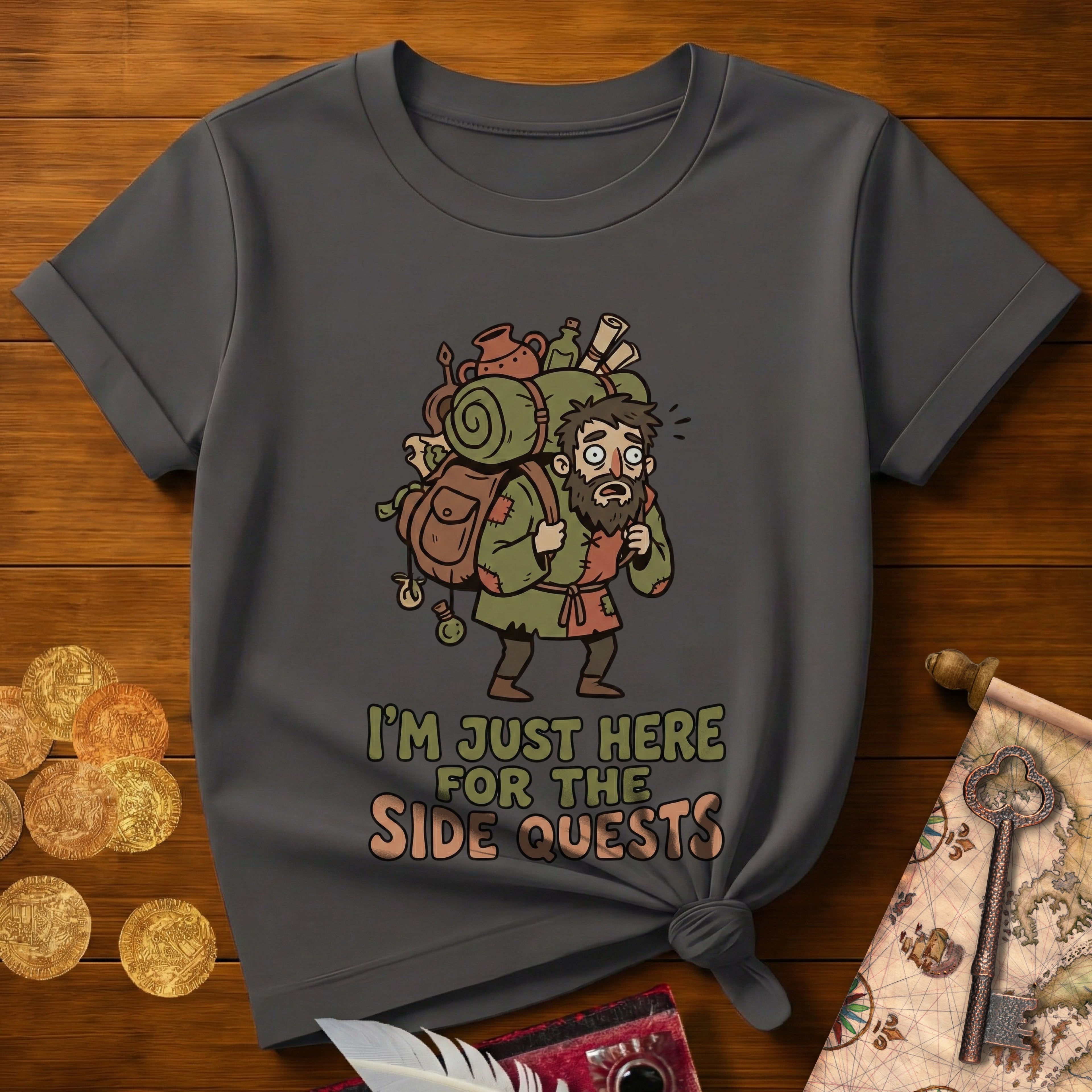 Here For Side Quests T-Shirt