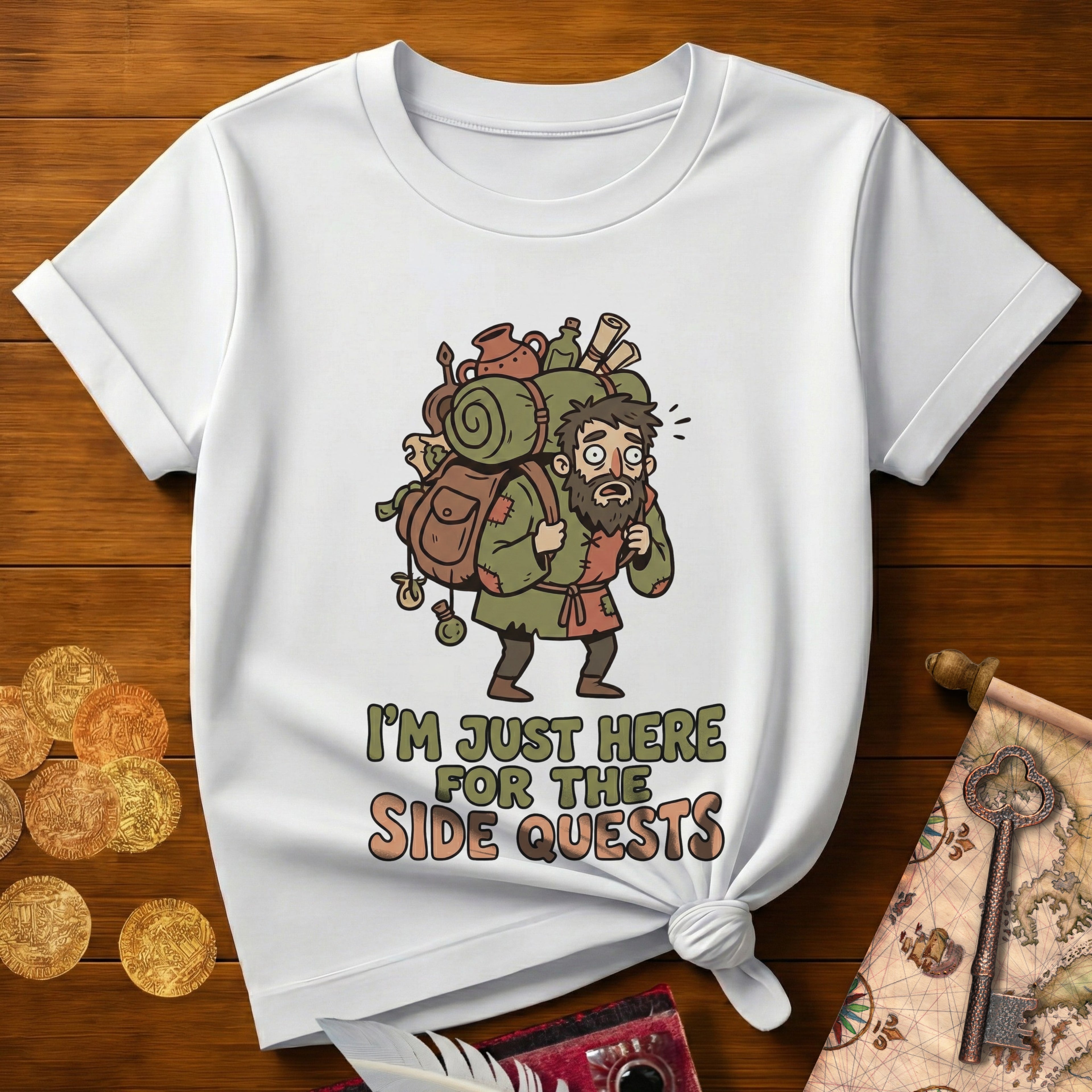 Here For Side Quests T-Shirt