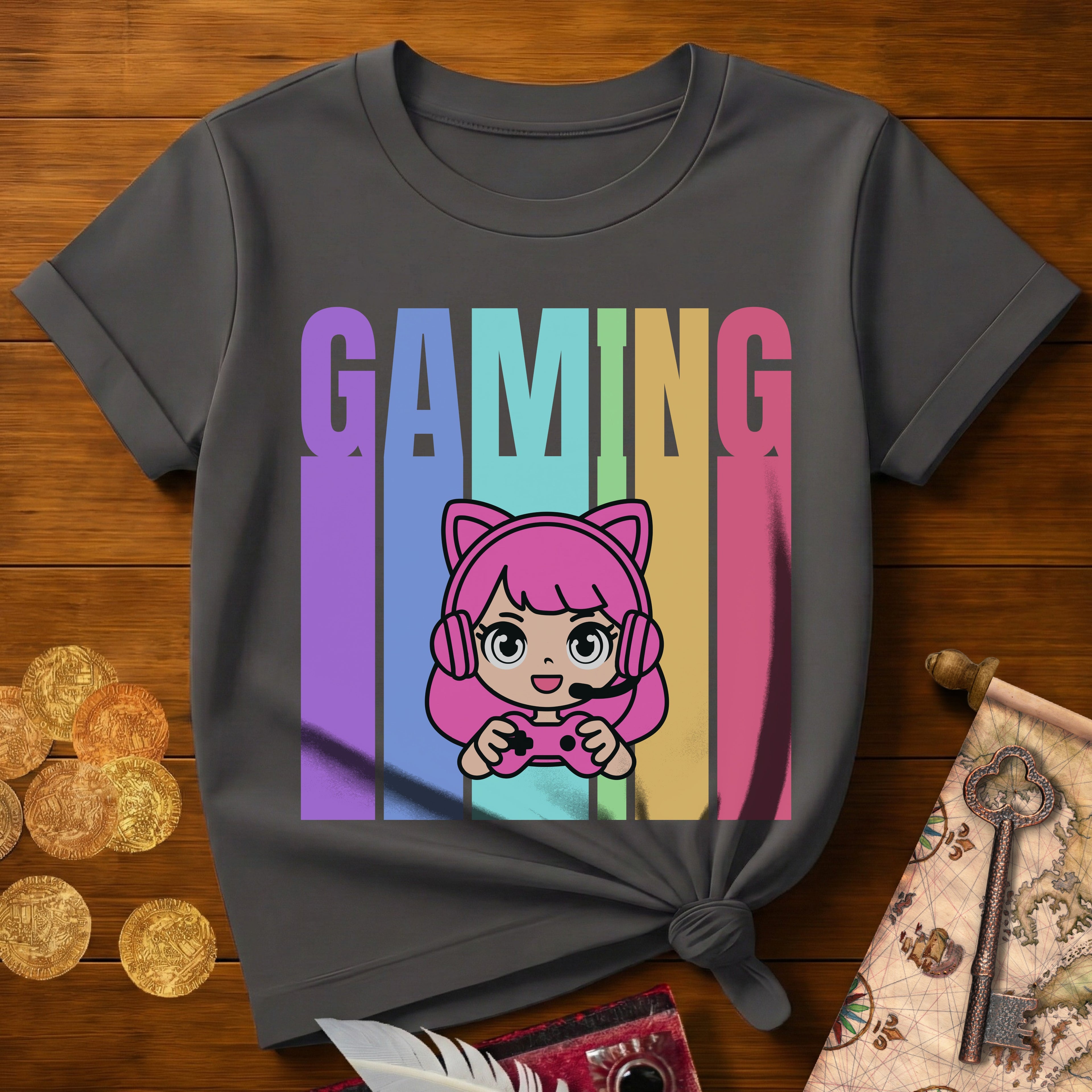 Gaming Long (Girl) T-Shirt