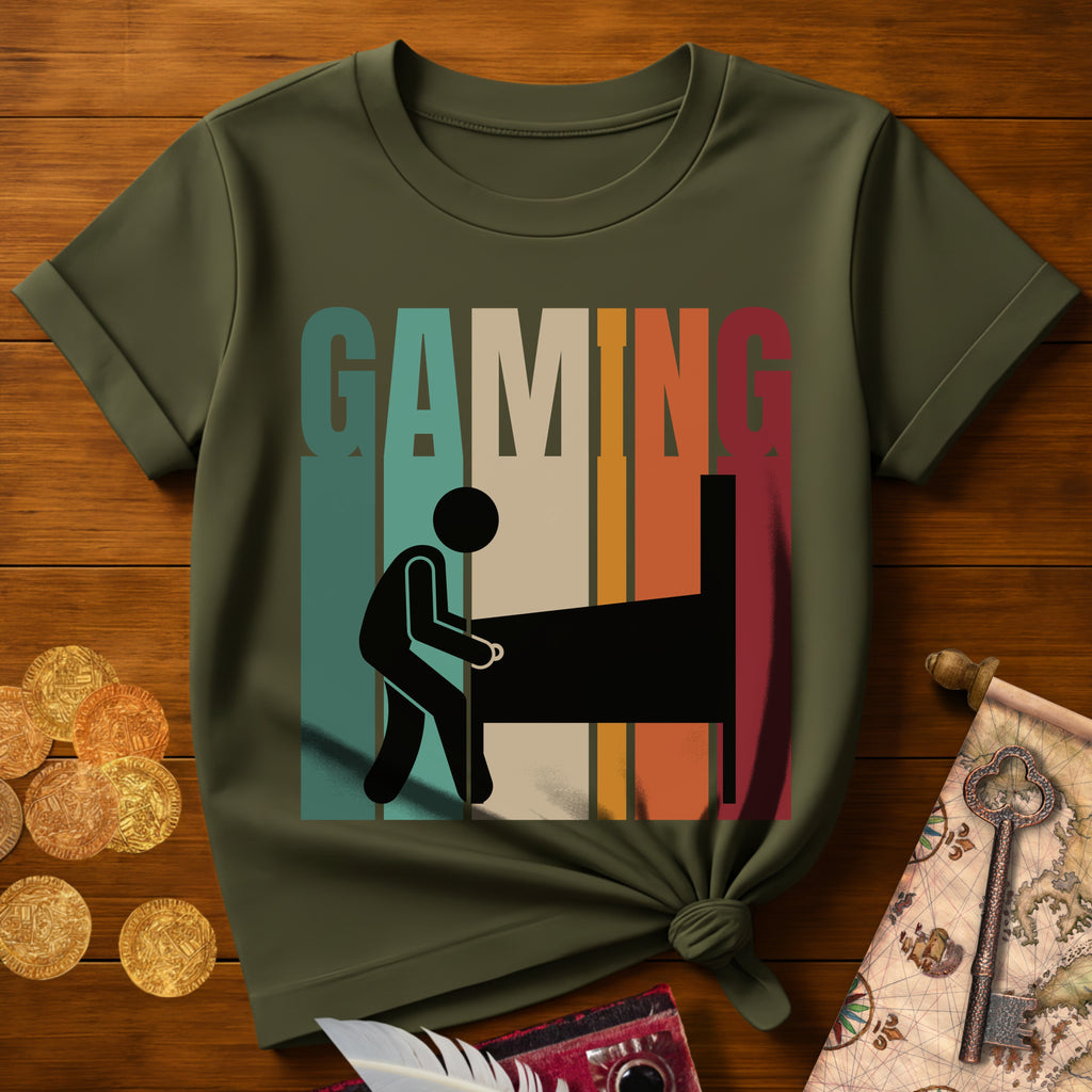 Gaming Long Retro T-Shirt