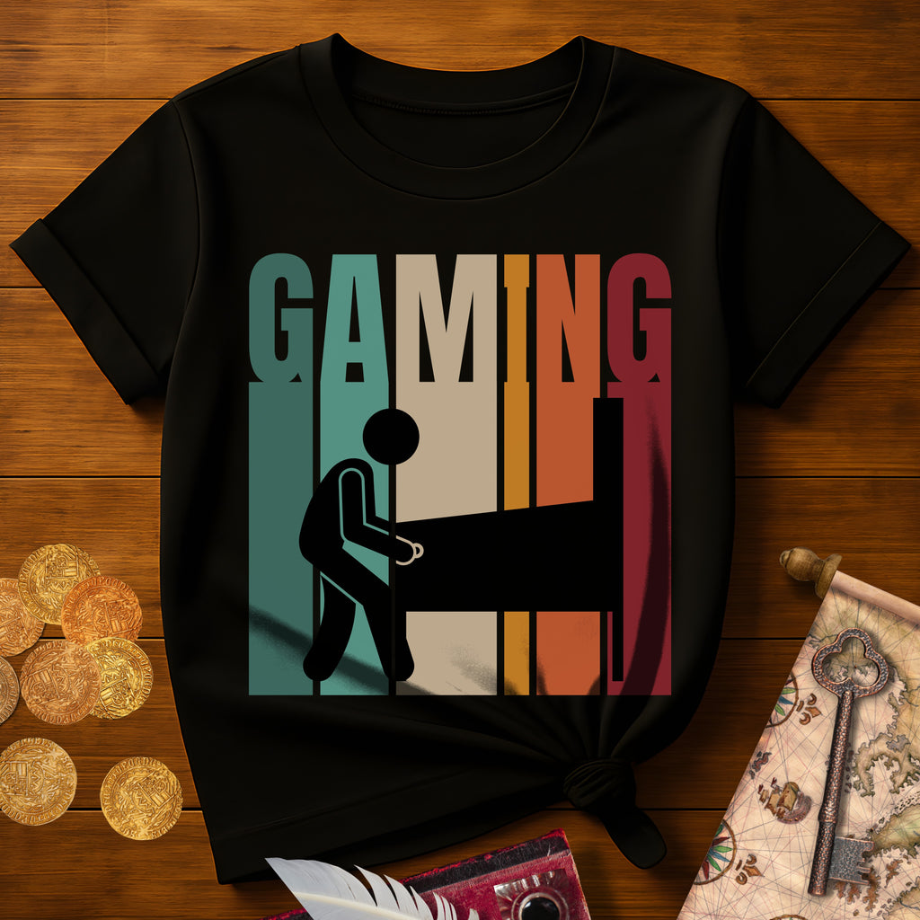 Gaming Long Retro T-Shirt