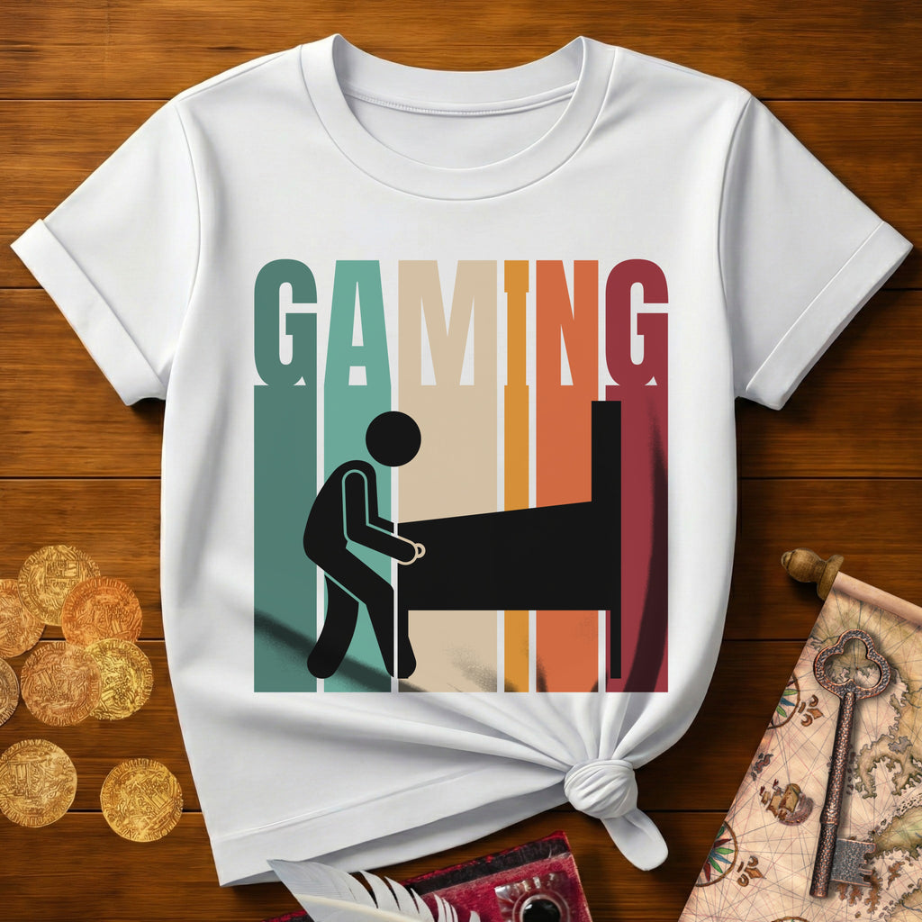 Gaming Long Retro T-Shirt