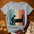 Gaming Long Retro T-Shirt
