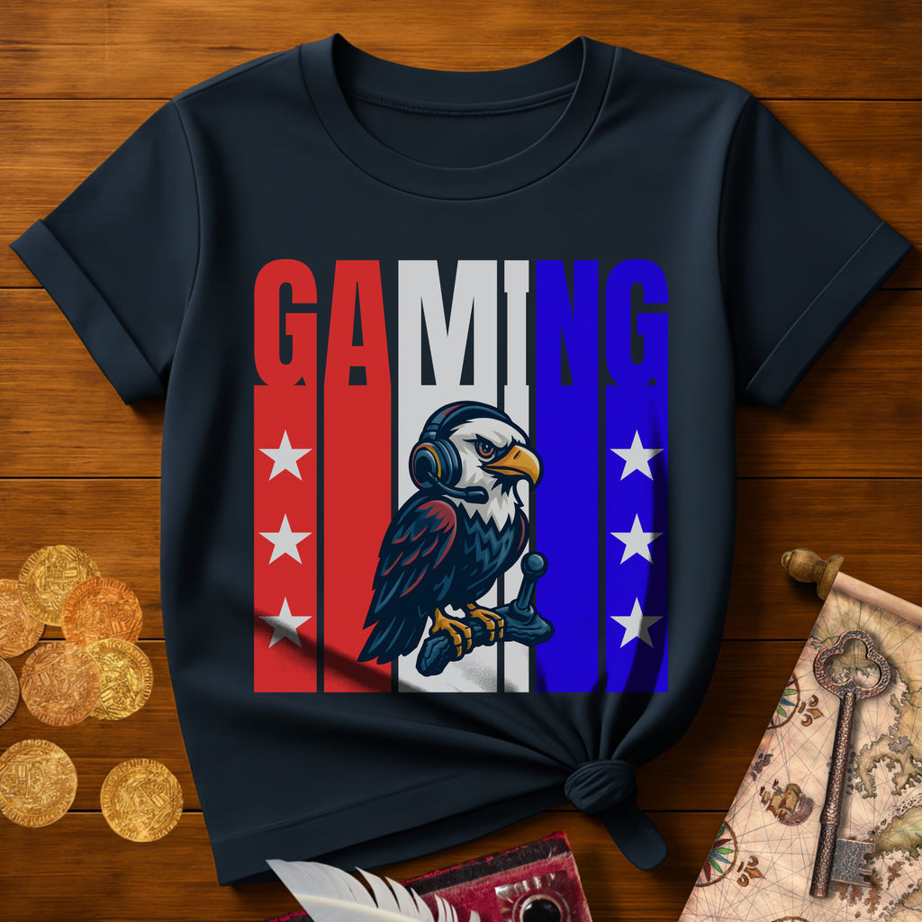 Gaming Long USA T-Shirt