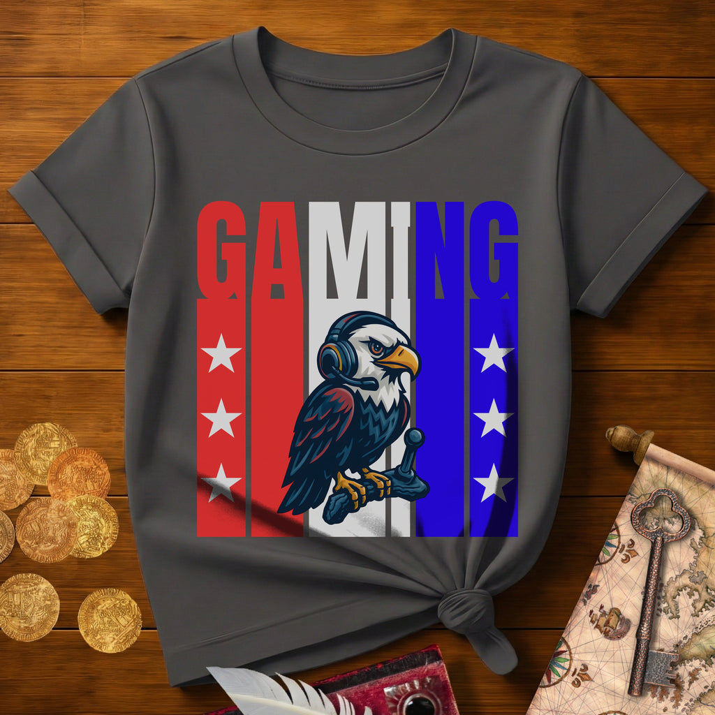 Gaming Long USA T-Shirt
