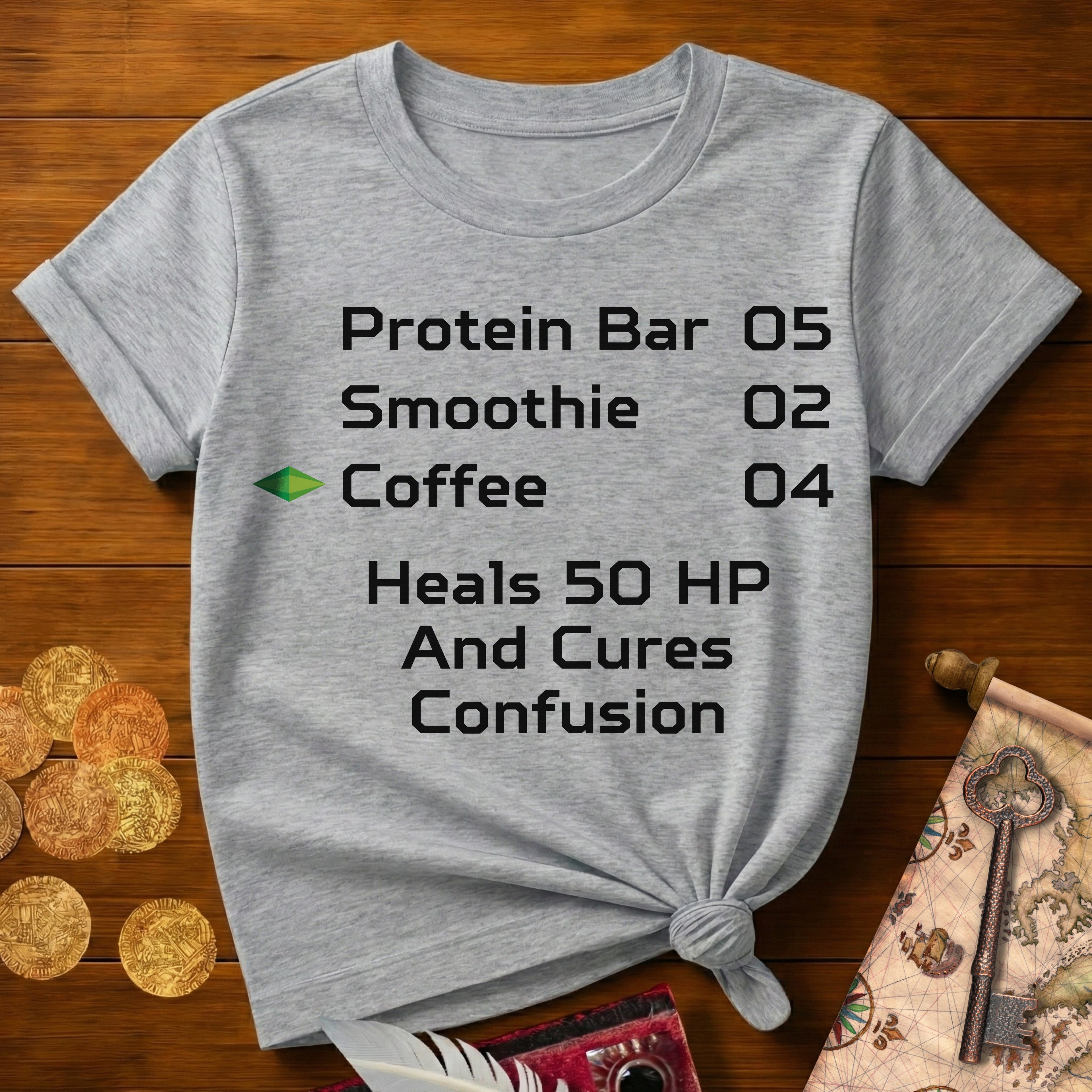 Coffee +50 HP T-Shirt