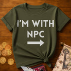 I'm With NPC T-Shirt