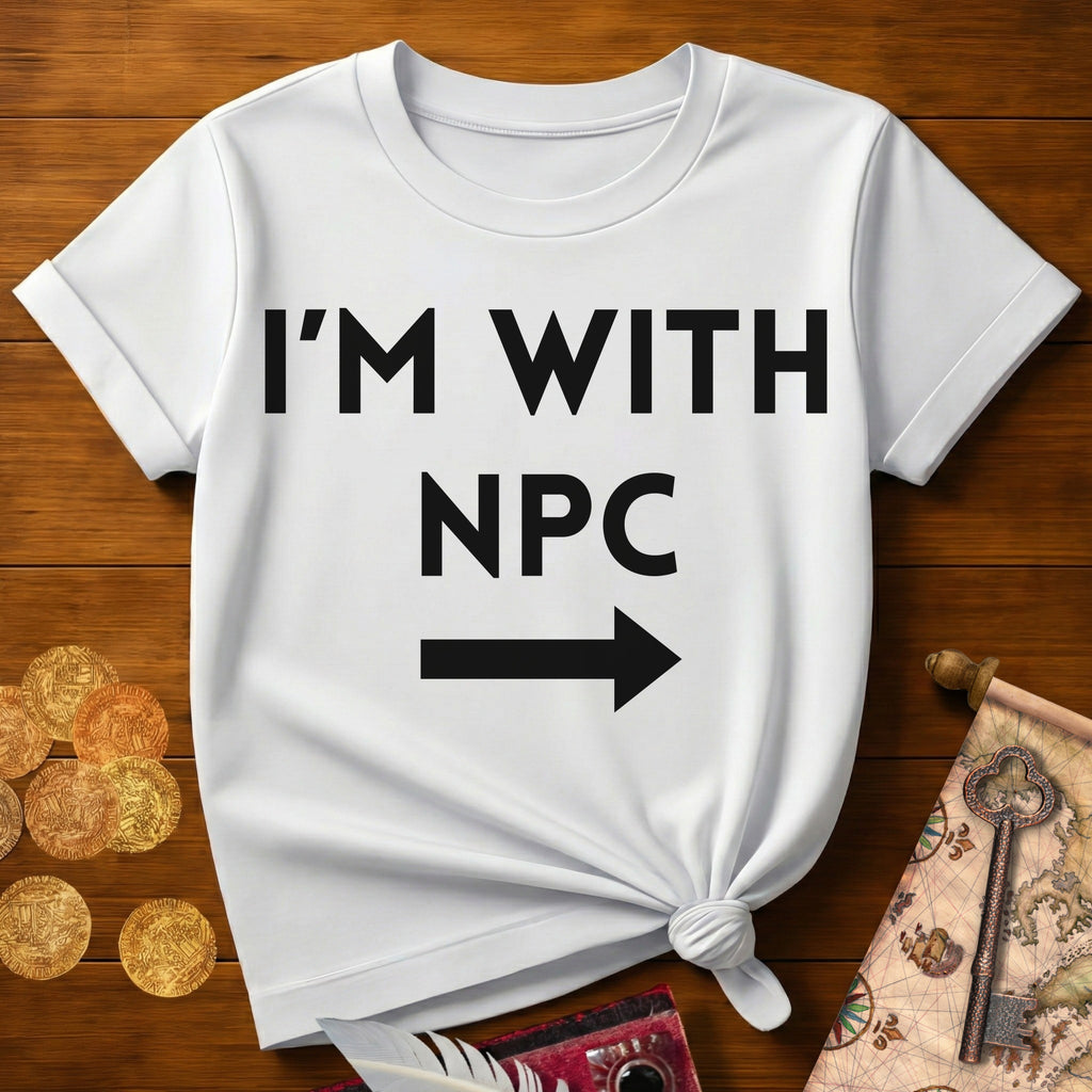 I'm With NPC T-Shirt