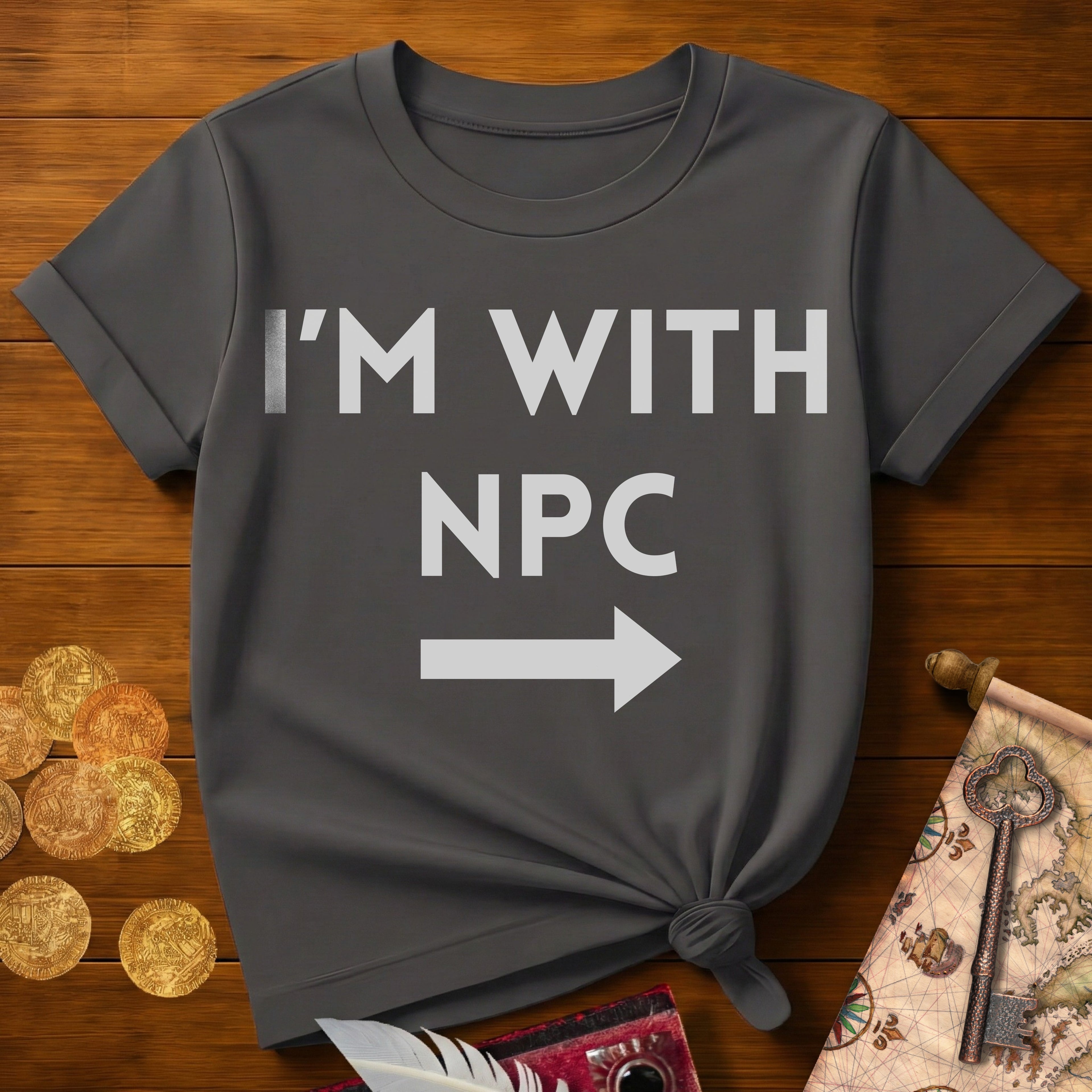 I'm With NPC T-Shirt