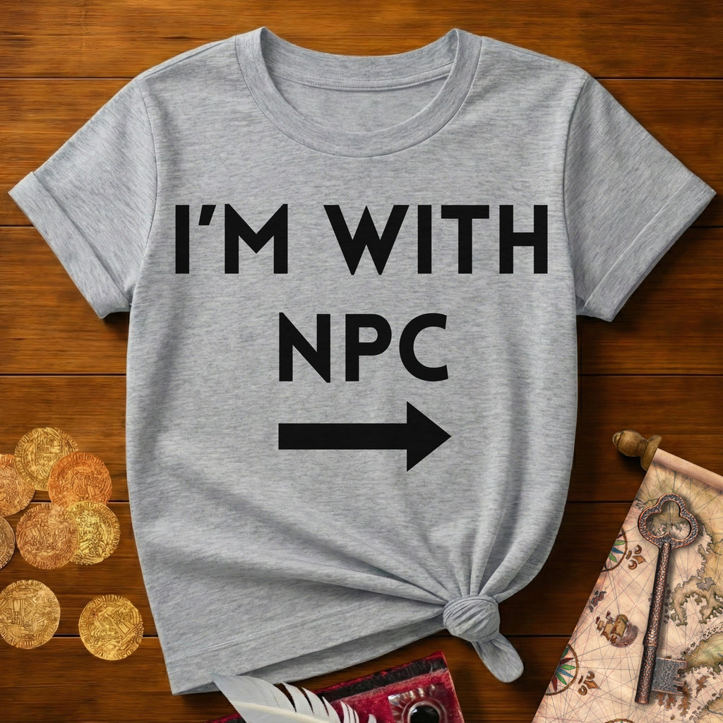 I'm With NPC T-Shirt