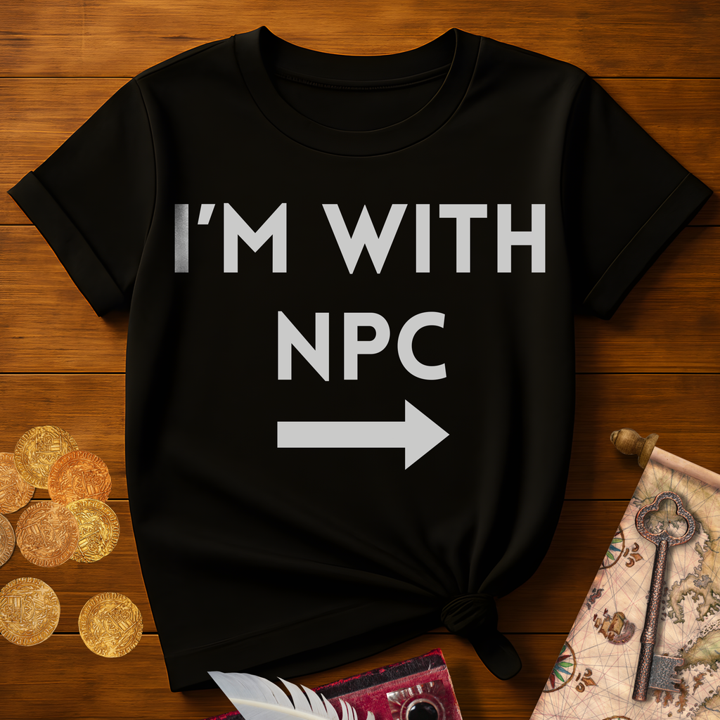 I'm With NPC T-Shirt