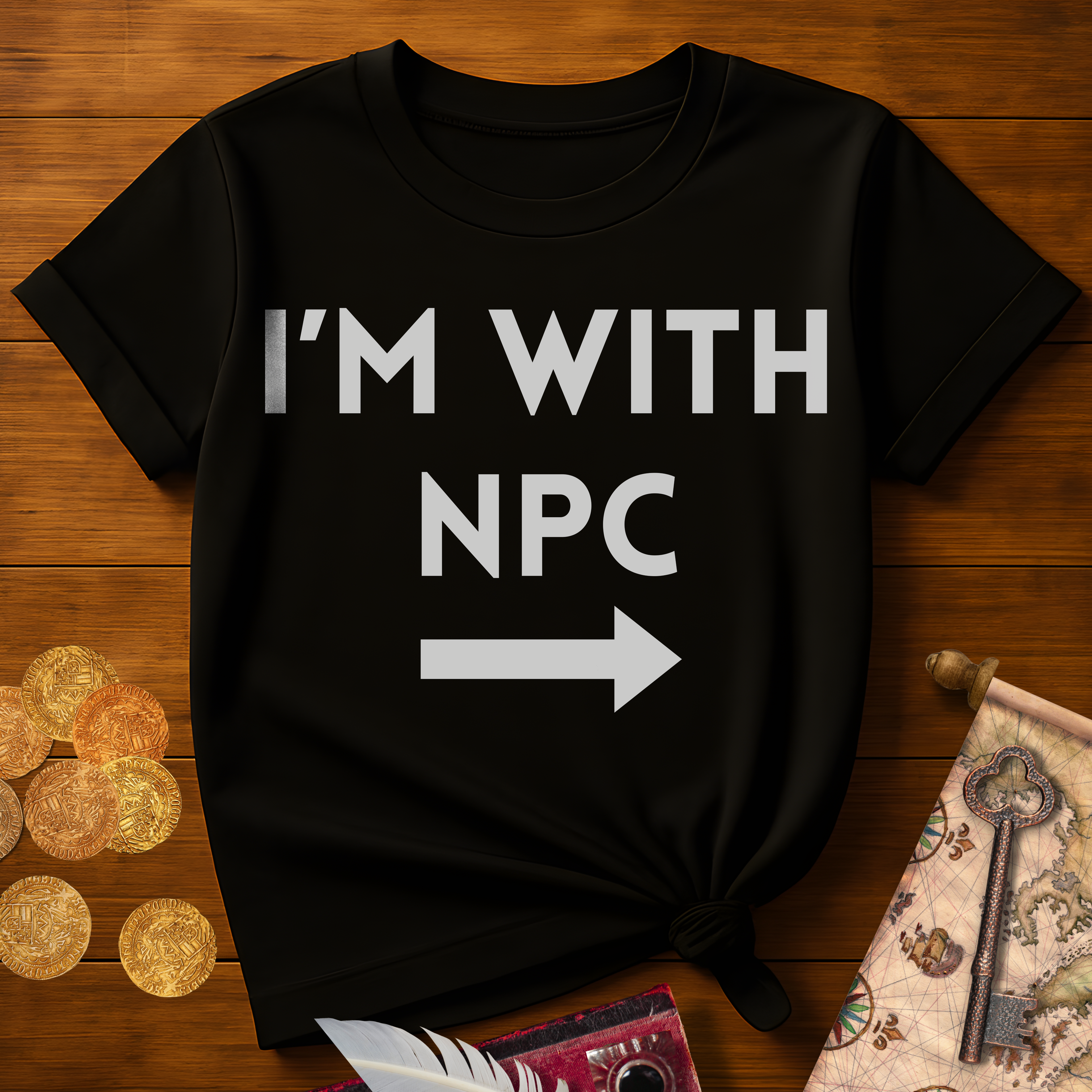 I'm With NPC T-Shirt