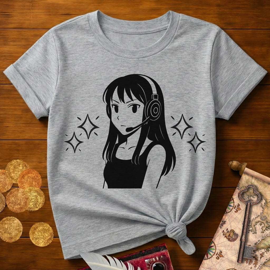 Manga Gamer Girl T-Shirt