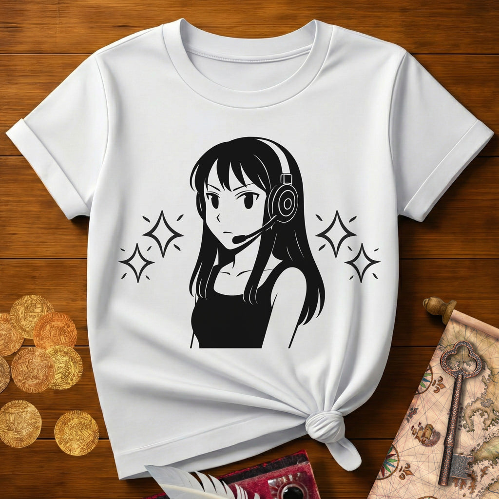 Manga Gamer Girl T-Shirt