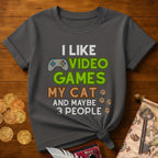 I Like VG My Cat 3 People T-Shirt