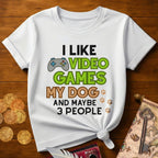 I Like VG My Dog 3 People T-Shirt