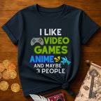 I Like VG Anime 3 People T-Shirt