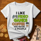 I Like VG Coffee 3 People T-Shirt