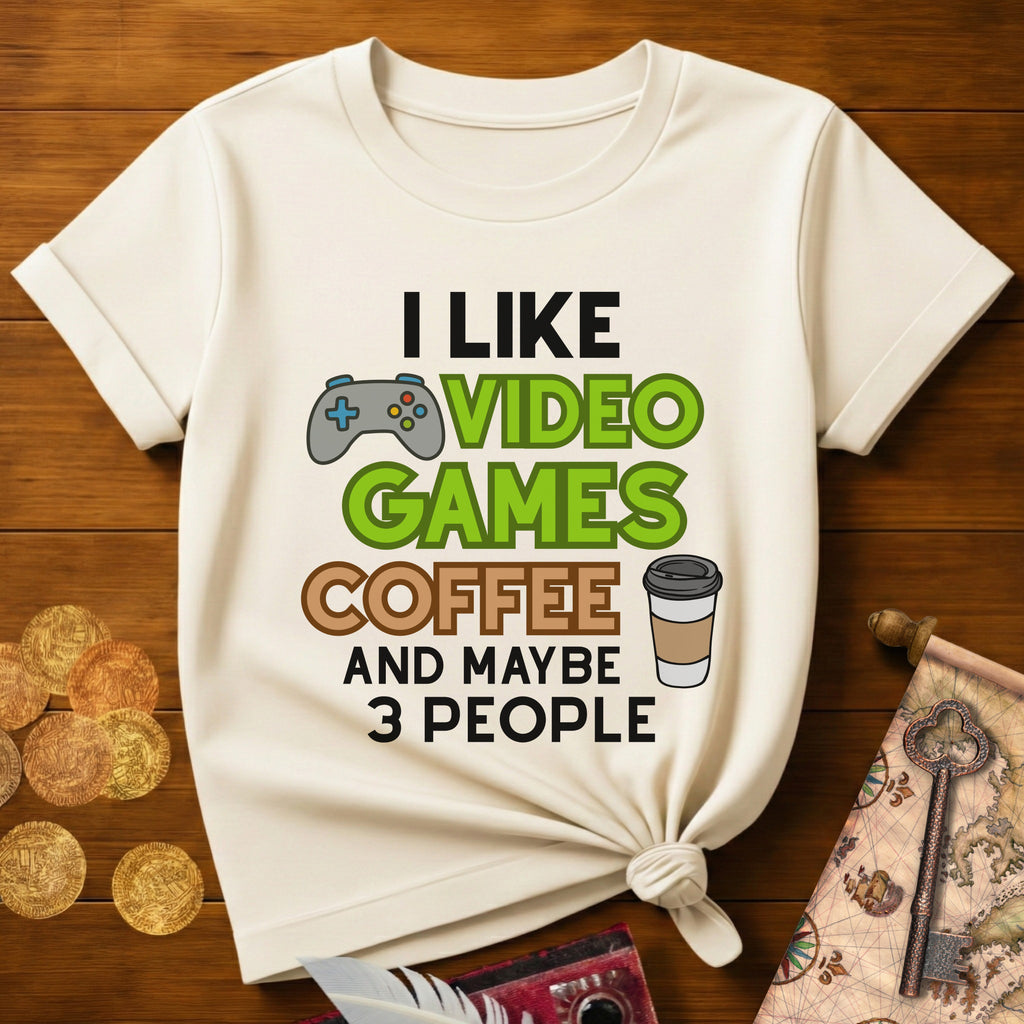 I Like VG Coffee 3 People T-Shirt