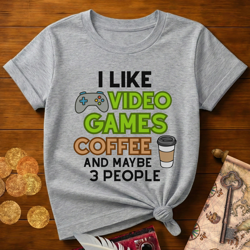 I Like VG Coffee 3 People T-Shirt