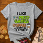 I Like VG Coffee 3 People T-Shirt