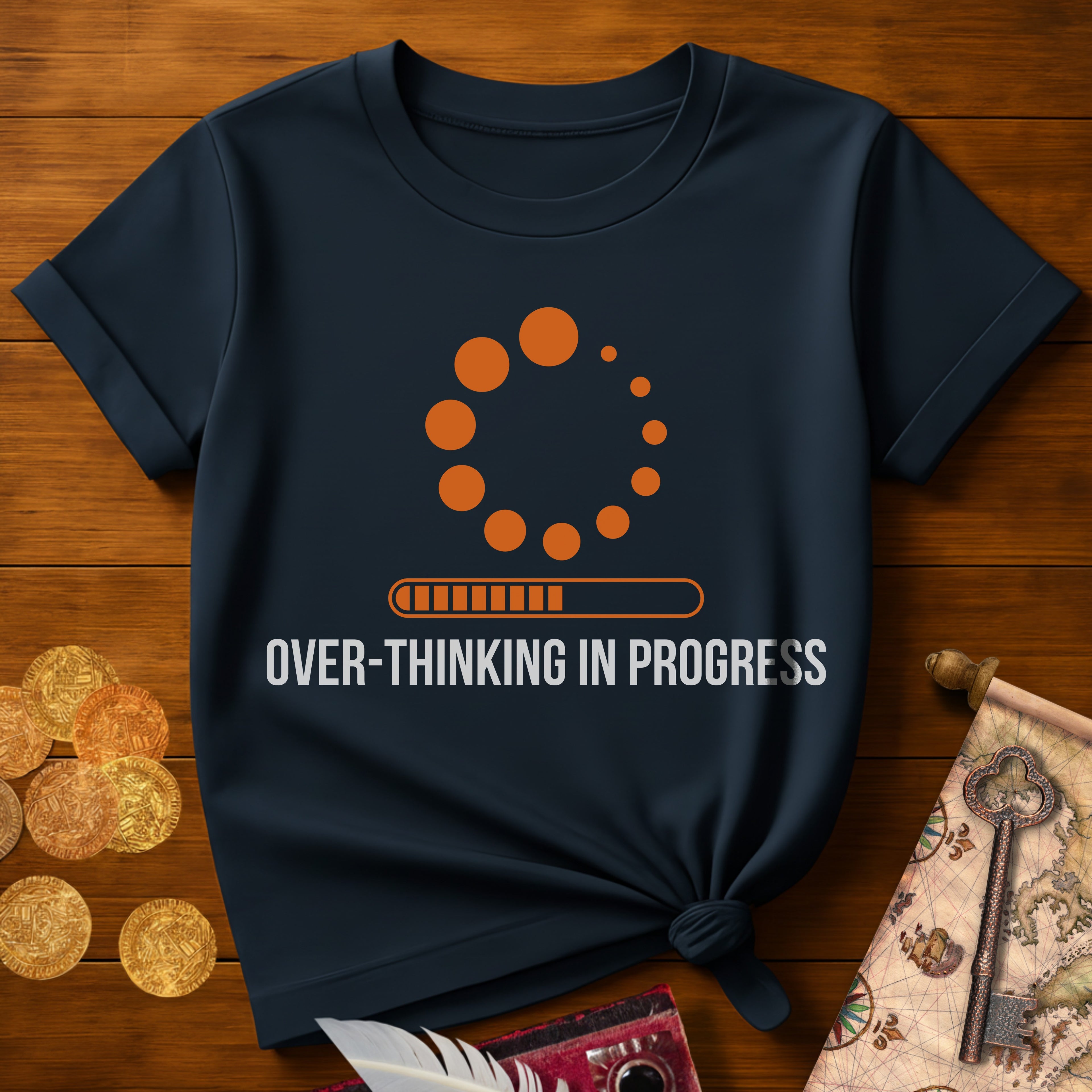Overthinking In Progress T-Shirt