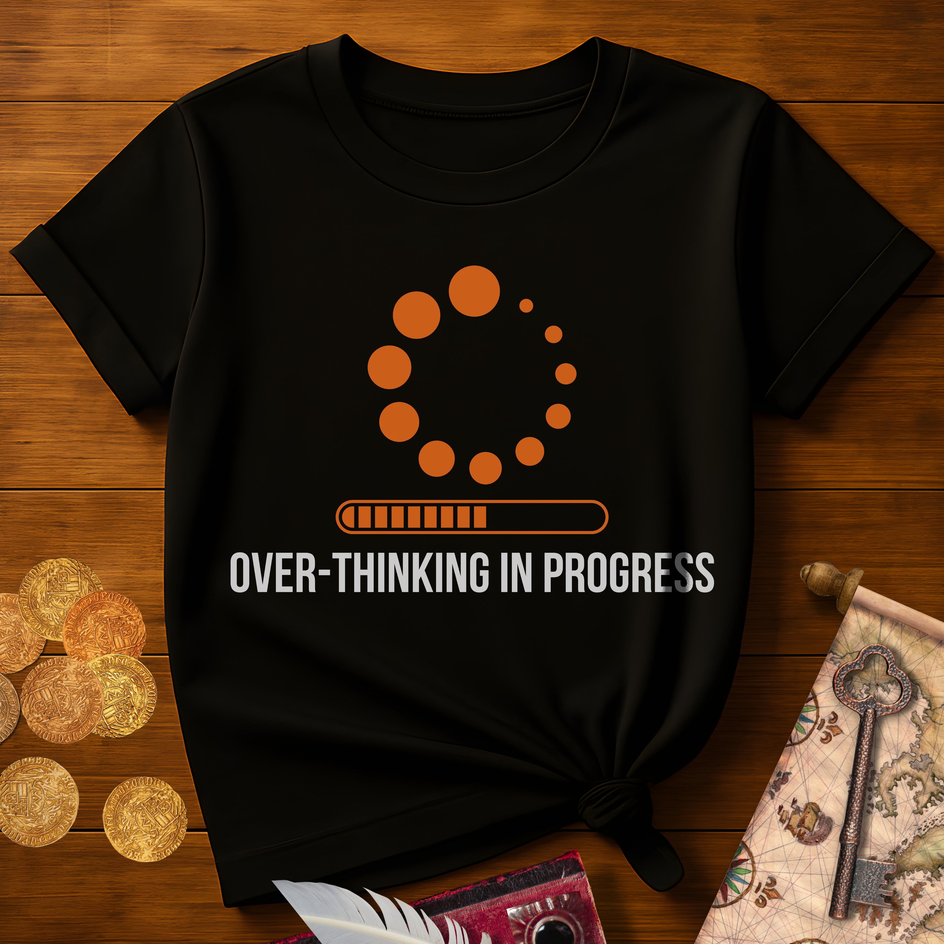 Overthinking In Progress T-Shirt
